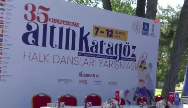 Bursa'da Uluslararası Altın Karagöz Halk Dansları Yarışması Başlıyor