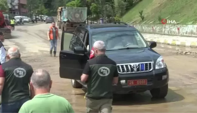 Giresun'da sel ve heyelan: 1 kayıp vatandaşımız harici can kaybımız yok