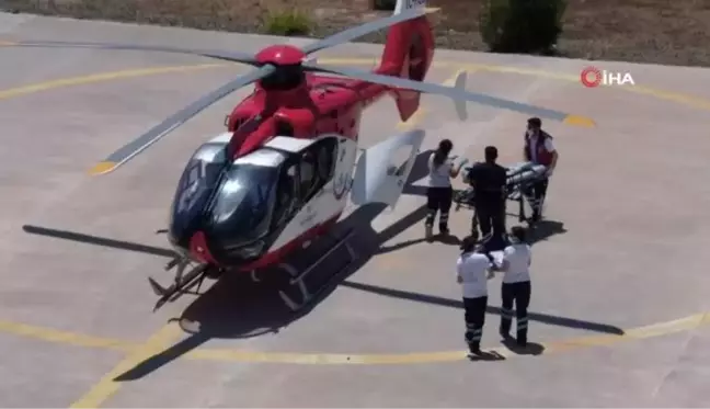 Havada adeta zamanla yarışıyorlar, yüzlerce hastayı hayata bağlıyorlar