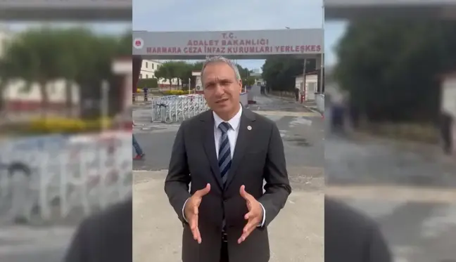 CHP Milletvekili Suat Özçağdaş Gezi davası tutuklularını ziyaret etti