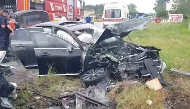 Samsun'da zincirleme trafik kazası: 7 yaralı