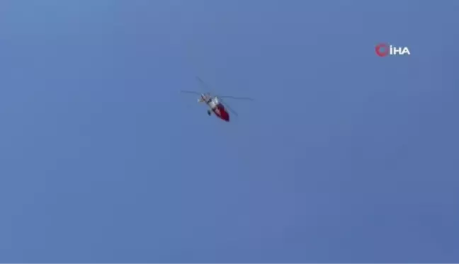 Jandarmadan helikopter destekli trafik denetimi