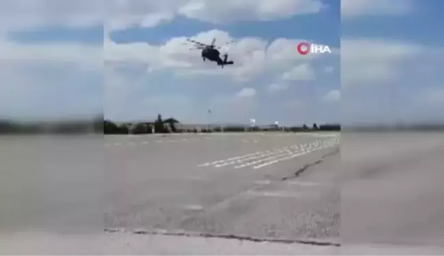 Aladağlar'da ayak bileği kırılan dağcı helikopterle kurtarıldı