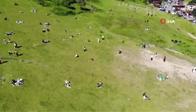 Ayder Yaylası'na Kurban Bayramı'nda 100 Bine Yakın Turist Ziyaret Etti