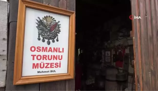 Tarım aletlerinden oluşan 'Osmanlı Torunu Köy Müzesi' ile tarihe yolculuk