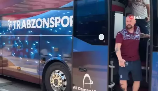 Trabzonspor Slovenya'ya yeni sezon hazırlıkları için gitti