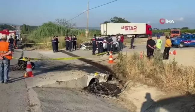 Çanakkale'de Kazada Uyuşturucu Ele Geçirildi