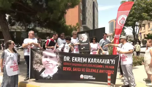 İstanbul Tabip Odası, doktor Ekrem Karakaya'yı anma etkinliği düzenledi