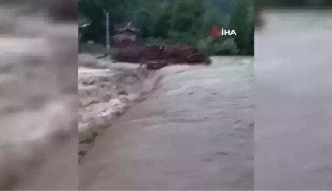 Samsun'da engelli kadın selde kayboldu