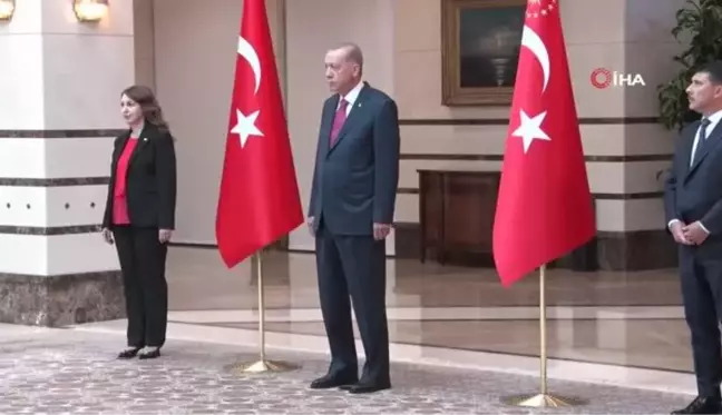 Gine Büyükelçisinden Cumhurbaşkanı Erdoğan'a güven mektubu