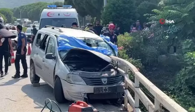 Kazada oğlunun öldüğünü öğrenen babanın acısı yürek dağladı