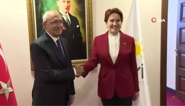 Kılıçdaroğlu'ndan Akşener'e sürpriz ziyaret