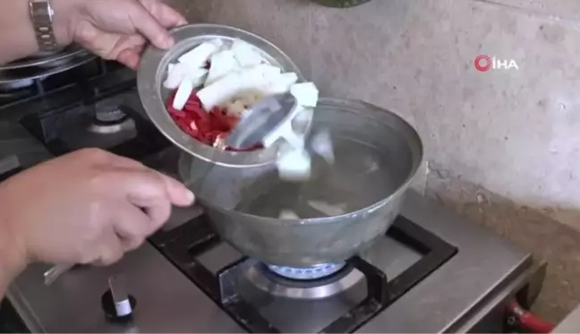 Gaziantep'te ana yemeklerin incisi: Firik pilavı