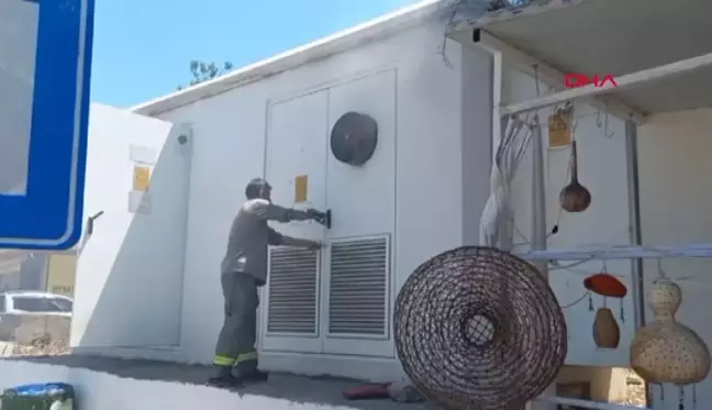 Bodrum'da Trafo Yangınları Elektrik Kesintisine Yol Açtı