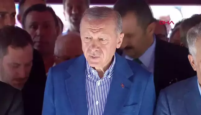 Cumhurbaşkanı Erdoğan, Hayati Yazıcı'nın annesinin cenaze törenine katıldı