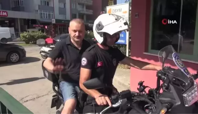 Sınava geç kalan adayı yunus polisi yetiştirdi