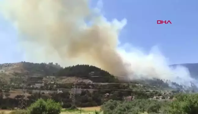 HATAY'DA ORMAN YANGINI KONTROL ALTINA ALINDI