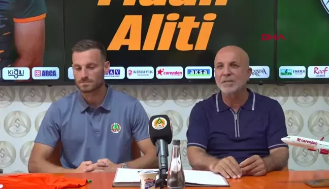 Alanyaspor, Fidan Aliti ile sözleşme imzaladı