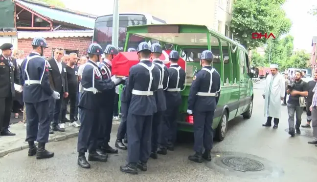 Şehit Jandarma Astsubay Ali Buran Son Yolculuğuna Uğurlandı