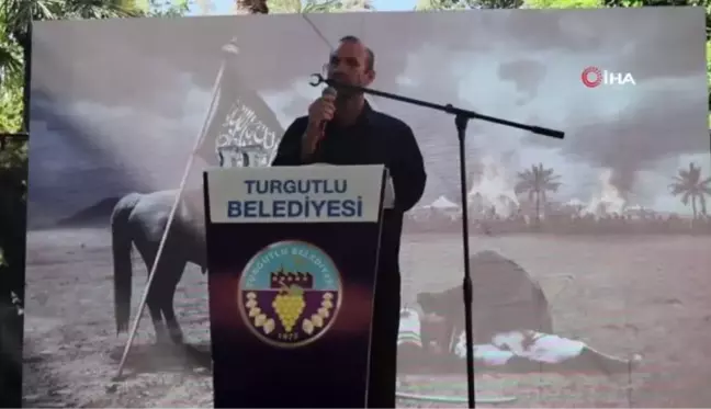 Turgutlu'da Kerbela şehitleri anma töreninde İsveç'e tepki