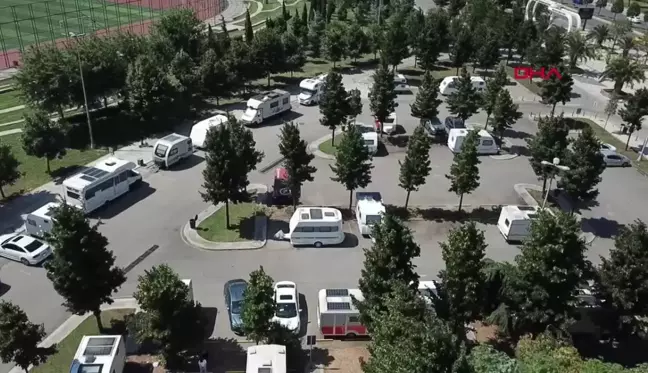 Maltepe Orhangazi Şehir Parkı'nda Karavan Parkı Yenileniyor