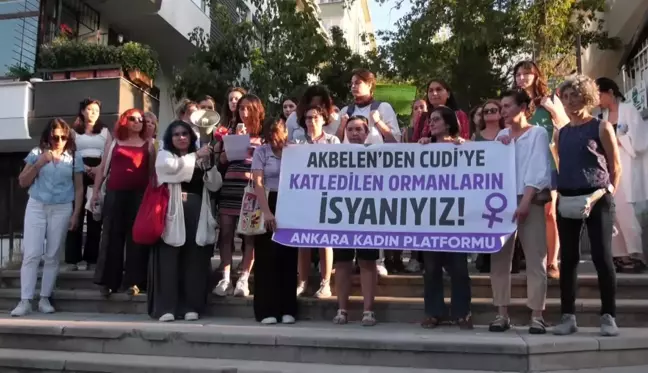 Ankara Kadın Plaftormu, Limak Holding'i Protesto Etti: 