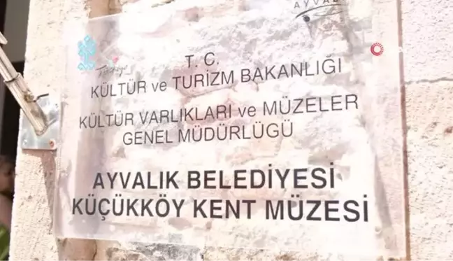 Ayvalık'ta Küçükköy Kent Müzesi Yeni Yüzüyle Ziyaretçilerini Bekliyor