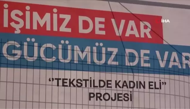 Dezavantajlı kadınlara evde çalışmaları için ücretsiz dikiş makineleri verildi