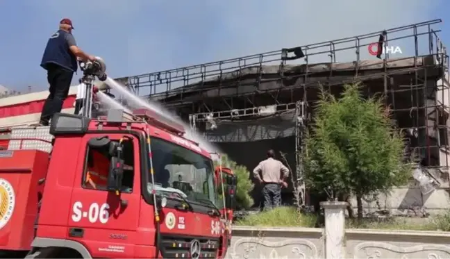 Kastamonu'daki fabrika yangını 6 saatte söndürüldü