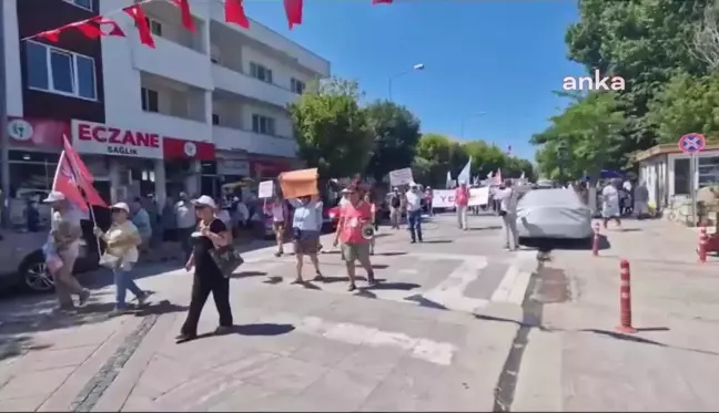 SOL Parti Enez'de zamlara ve hayat pahalılığına karşı yürüyüş düzenledi