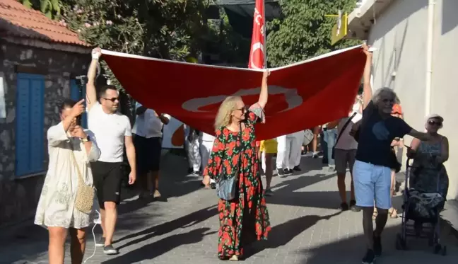 İzmir Dikili Bademli Köyü'nde Temiz Deniz Temiz Çevre Festivali