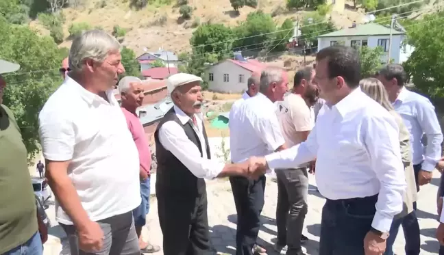 İBB Başkanı Ekrem İmamoğlu, Tunceli'deki Alevi İnanç Merkezlerini Ziyaret Etti