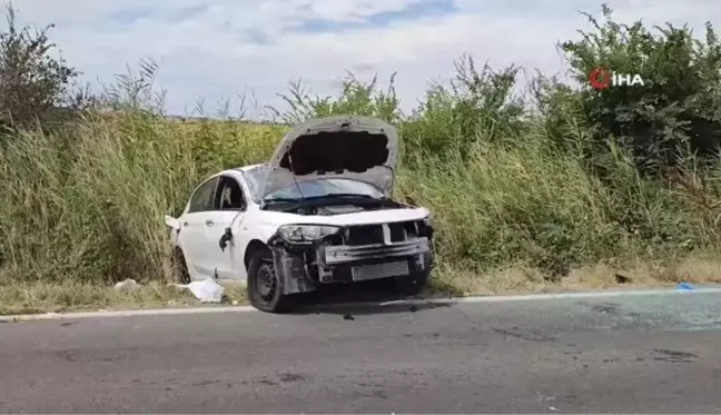 Keşan'da zincirleme trafik kazasında 4 kişi yaralandı