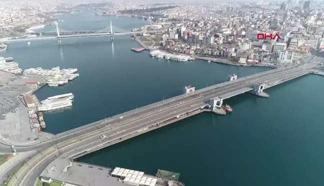 GALATA KÖPRÜSÜ'NDE 40 GÜN SÜRECEK ÇALIŞMA