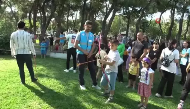 Muğla'da çocuklar şenlikte buluştu