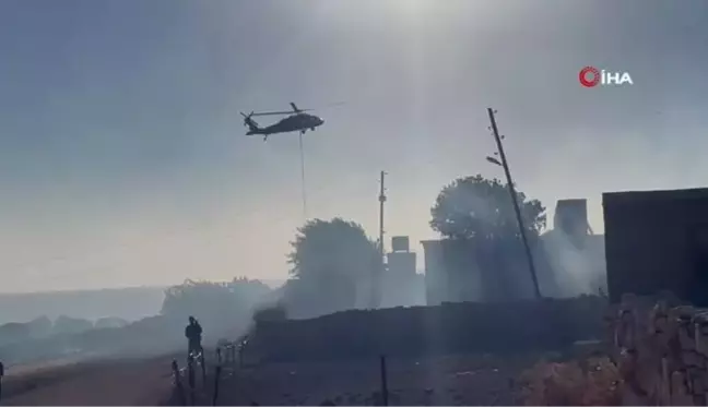 Mardin'de Ormanlık Alanda Çıkan Yangın Kontrol Altına Alındı