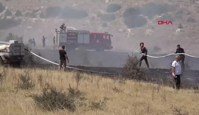 Burdur Mehmet Akif Ersoy Üniversitesi İstiklal Yerleşkesi'nde Yangın Çıktı