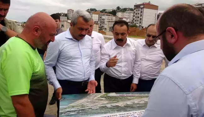 Rize'nin yeni valisi İhsan Selim Baydaş, ayağının tozu ile yatırımları yerinde inceledi