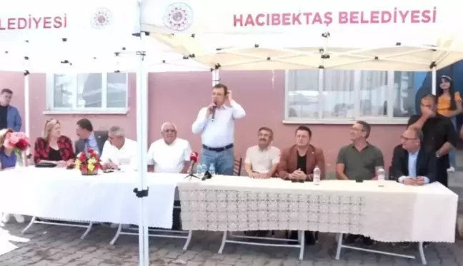 Ekrem İmamoğlu, Hacıbektaş'ta: 