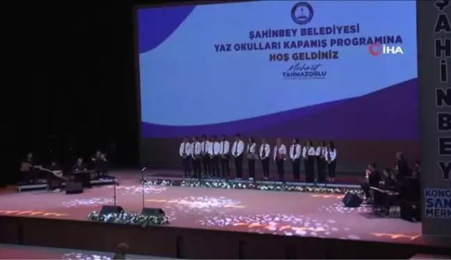 Şahinbey'de 'Yaz Okulları' Kapanış Programı Düzenlendi