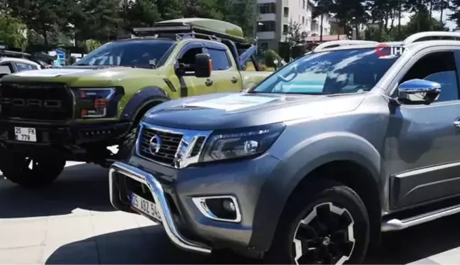 Erzurum'da kadınların off-road heyecanı