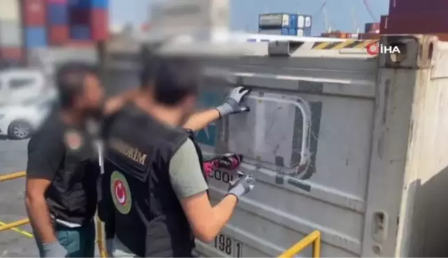 Mersin Limanı'nda 59 Kilogram Uyuşturucu Ele Geçirildi