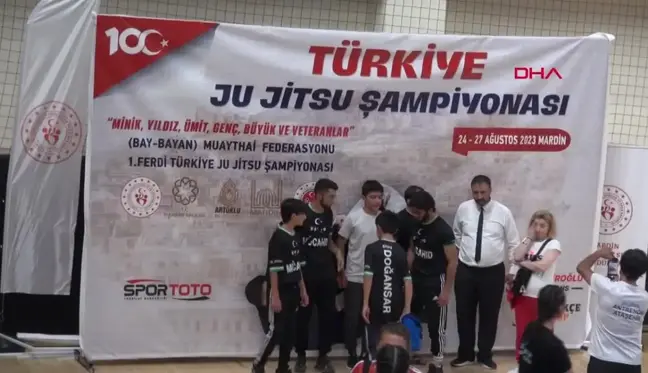 Türkiye 1'inci Ferdi Ju Jitsu Şampiyonası Mardin'de Başladı