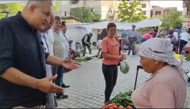 İYİ Parti Milletvekili Karakaş, Çine'de esnafın sorunlarını dinledi