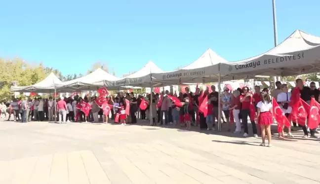 Çankaya Belediyesi 30 Ağustos Zafer Bayramı'nı Kutladı