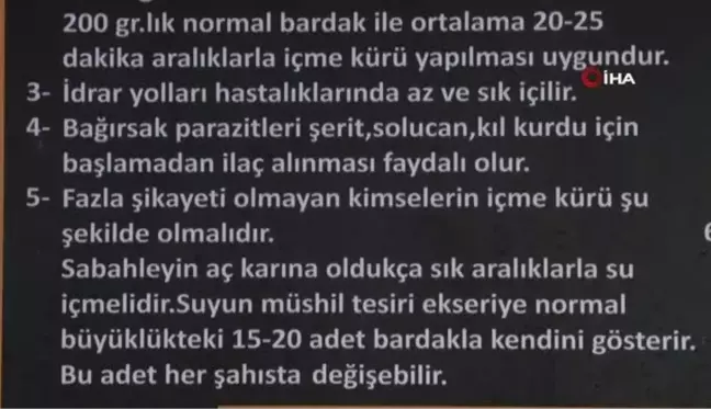 Ayaş'ın İçmeceleri 2 bin yıldır dünyaya şifa dağıtıyor