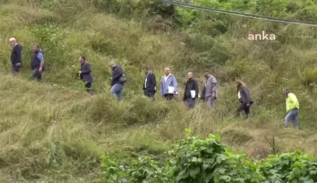 Rize'nin Ayder Yaylası'nda Bazı Alanların İmara Açılmasına Karşı Vatandaşların Açtığı Davada Bilirkişi Keşfi Yapıldı.