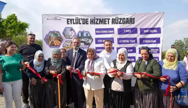 Tarsus Belediyesi Köylerde Sosyal Tesisler Açtı