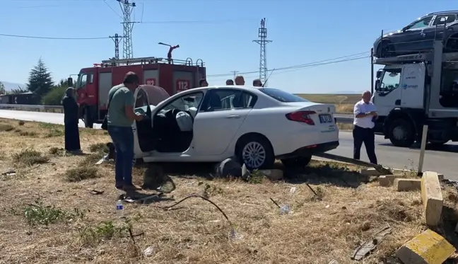 Afyonkarahisar'ın Sandıklı ilçesinde kaza: 5 kişi yaralandı