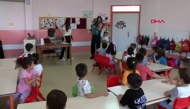 ŞEKER, ANAOKULU ÖĞRENCİLERİNE HAYVAN SEVGİSİ AŞILADI